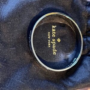 Kate Spade Shiny Silver Bangle